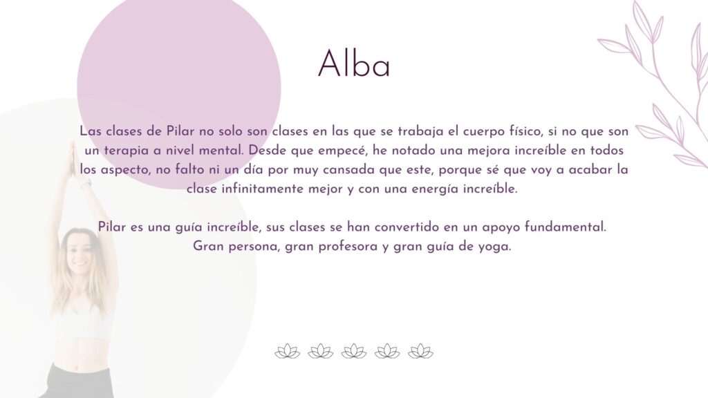 Reseña Pilar Álvarez Yoga 3